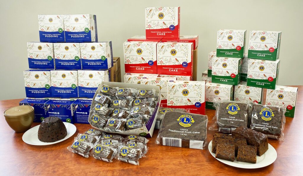 Lions Christmas Cakes - Onkaparinga Lions Club